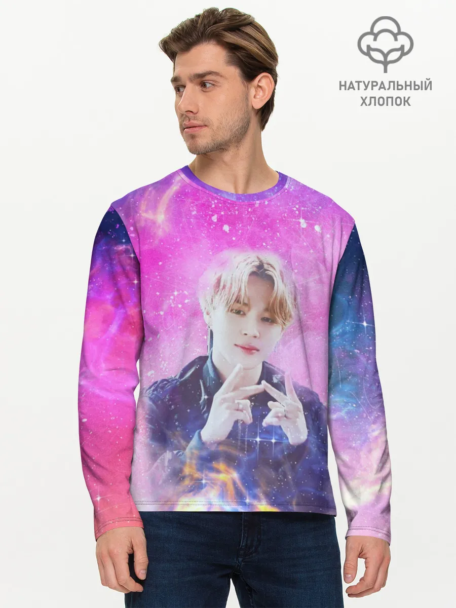 Мужской лонгслив базовый / BTS