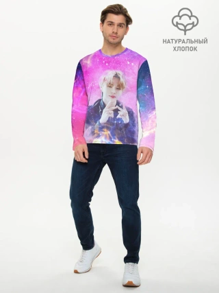 Мужской лонгслив базовый / BTS