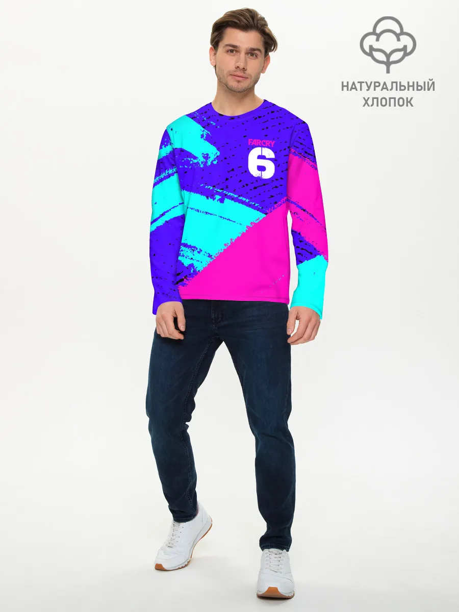 Мужской лонгслив базовый / FAR CRY 6 / ФАР КРАЙ 6