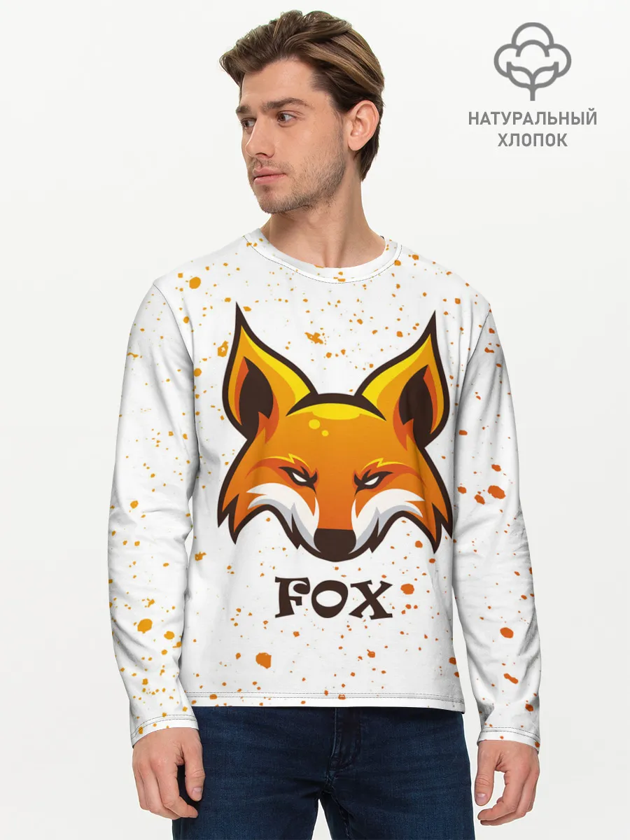 Мужской лонгслив базовый / FOX