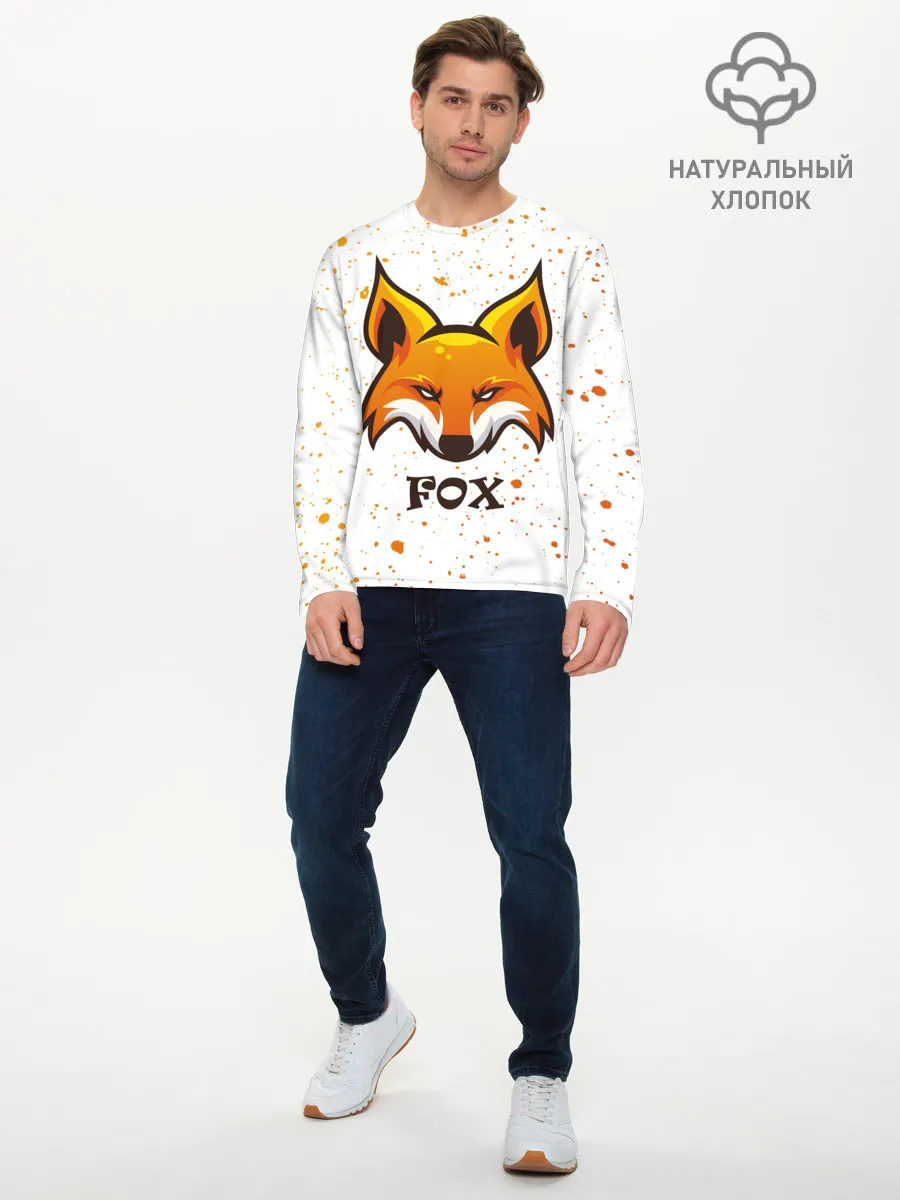 Мужской лонгслив базовый / FOX