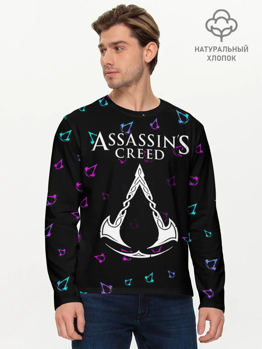 Мужской лонгслив базовый / ASSASSIN’S CREED VALHALLA