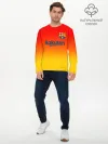 Мужской лонгслив базовый / FC BARCELONA