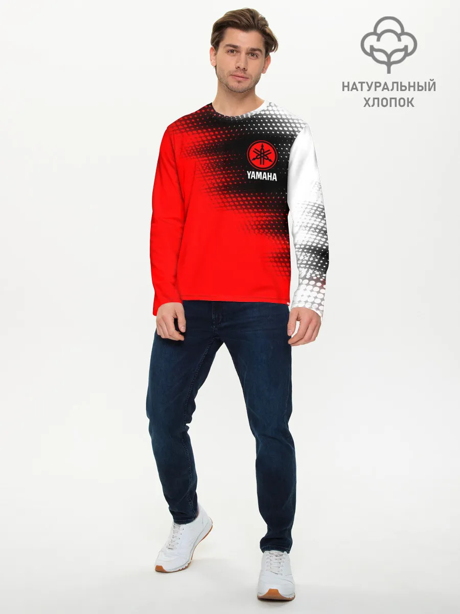 Мужской лонгслив базовый / YAMAHA MOTOR / Ямаха