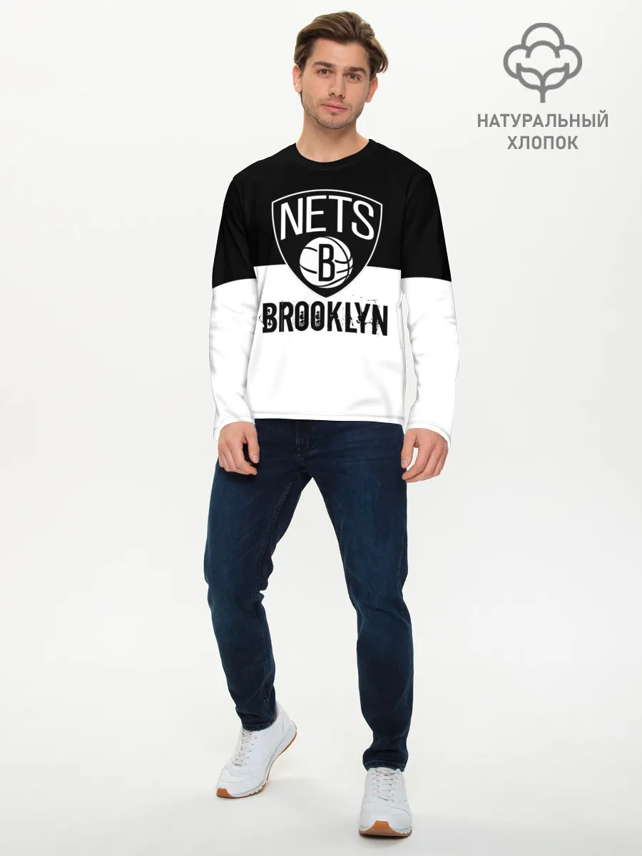 Мужской лонгслив базовый / Бруклирн