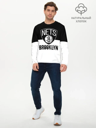 Мужской лонгслив базовый / Бруклирн