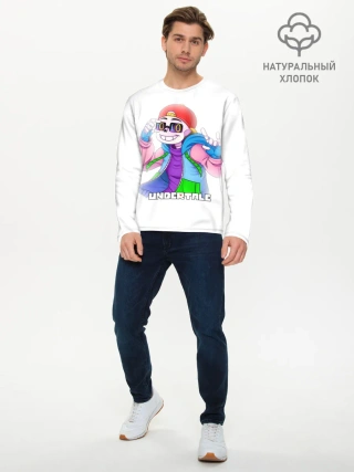 Мужской лонгслив базовый / UNDERTALE