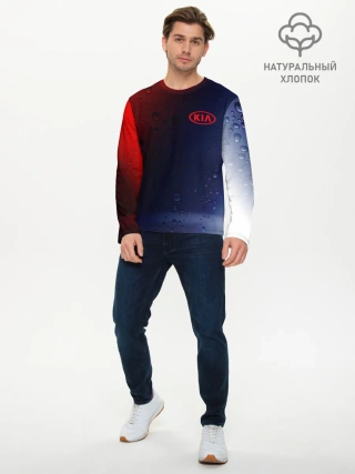 Мужской лонгслив базовый / KIA / КИА
