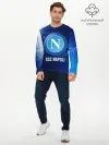 Мужской лонгслив базовый / SSC NAPOLI / Наполи