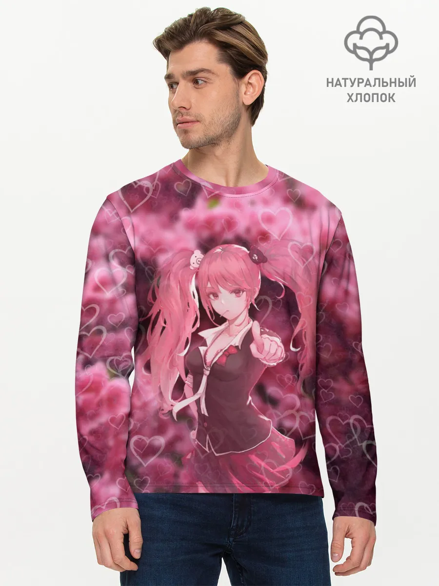 Мужской лонгслив базовый / Джунко Эношима