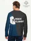 Мужской лонгслив базовый / Скалолаз