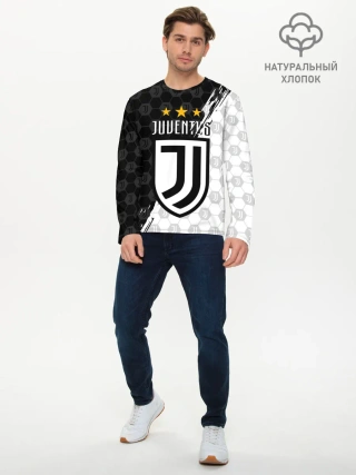 Мужской лонгслив базовый / JUVENTUS