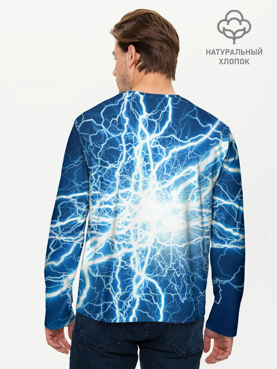 Мужской лонгслив базовый / Crash Bandicoot