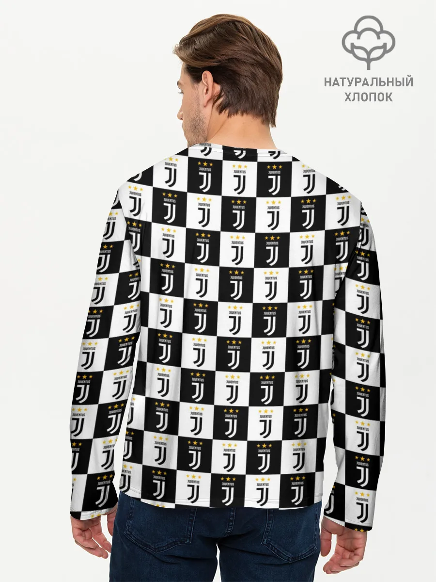 Мужской лонгслив базовый / JUVENTUS