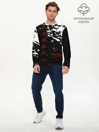 Мужской лонгслив базовый / HORIZON