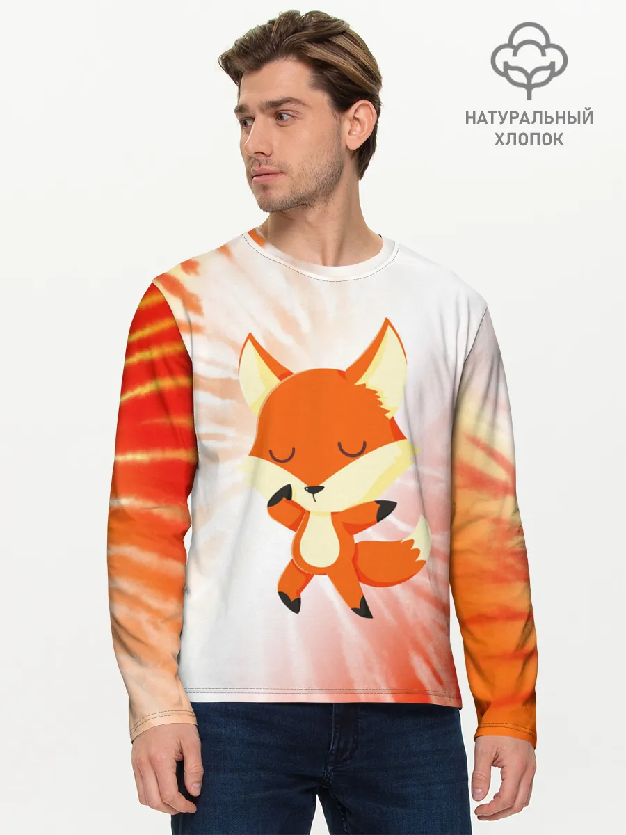 Мужской лонгслив базовый / ЛИСИЧКА / FOXY