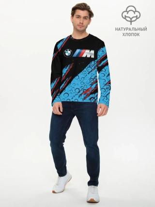 Мужской лонгслив базовый / BMW.