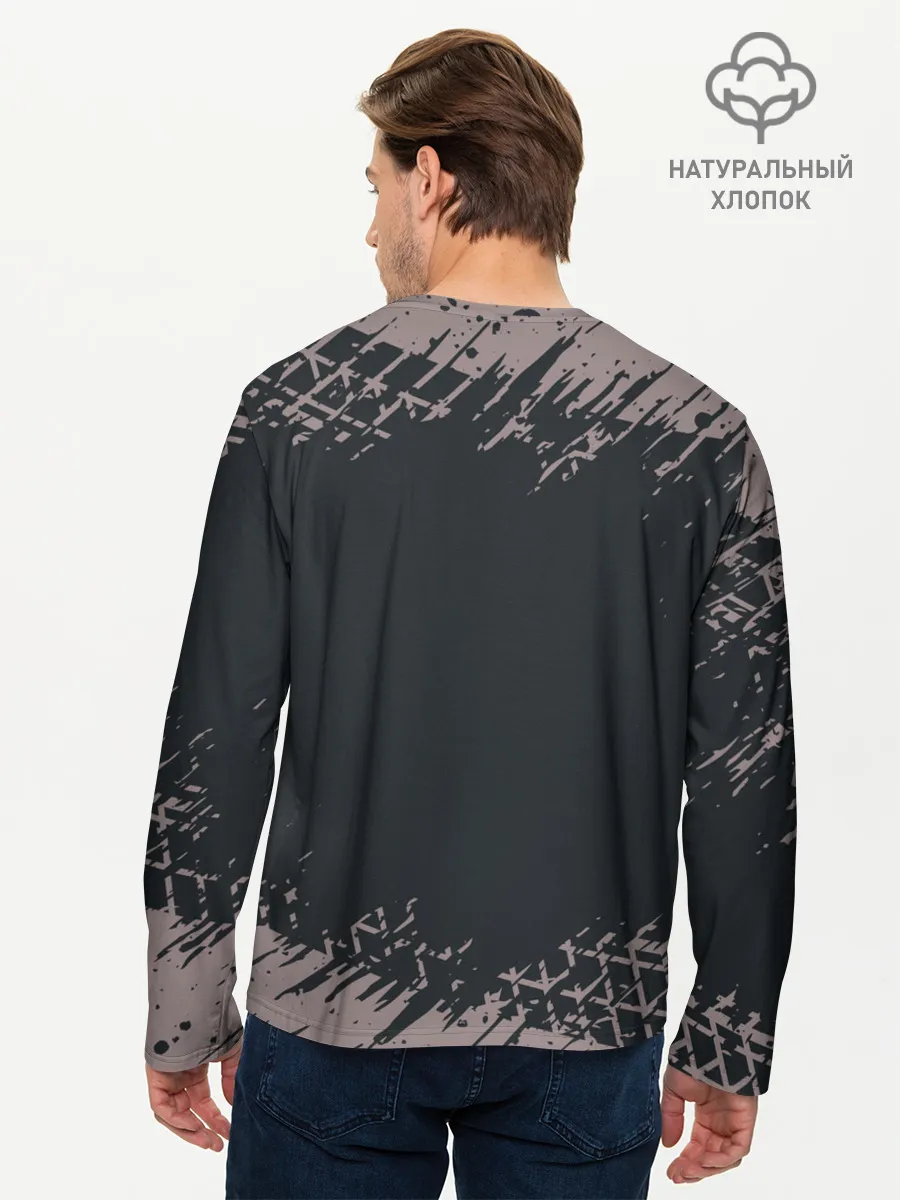 Мужской лонгслив базовый / MERCEDES / Мерседес