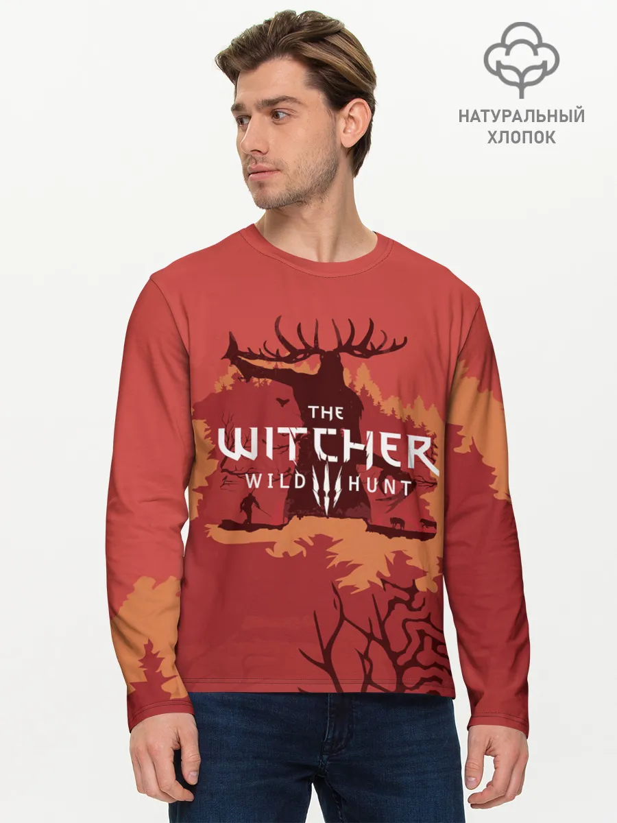 Мужской лонгслив базовый / ВЕДЬМАК