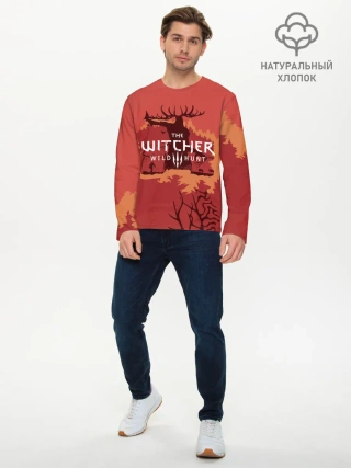 Мужской лонгслив базовый / ВЕДЬМАК