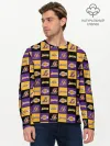 Мужской лонгслив базовый / LA LAKERS | ЛЕЙКЕРС