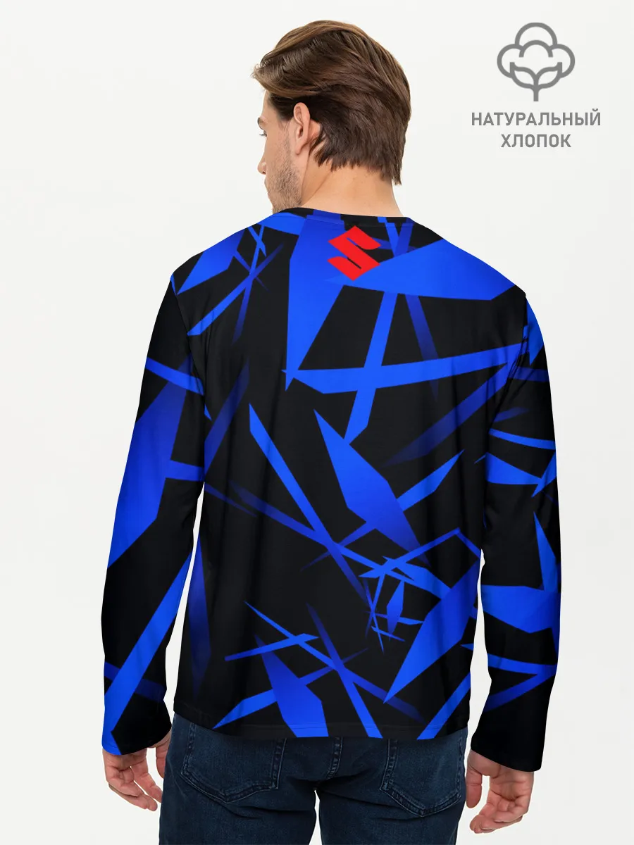 Мужской лонгслив базовый / Suzuki