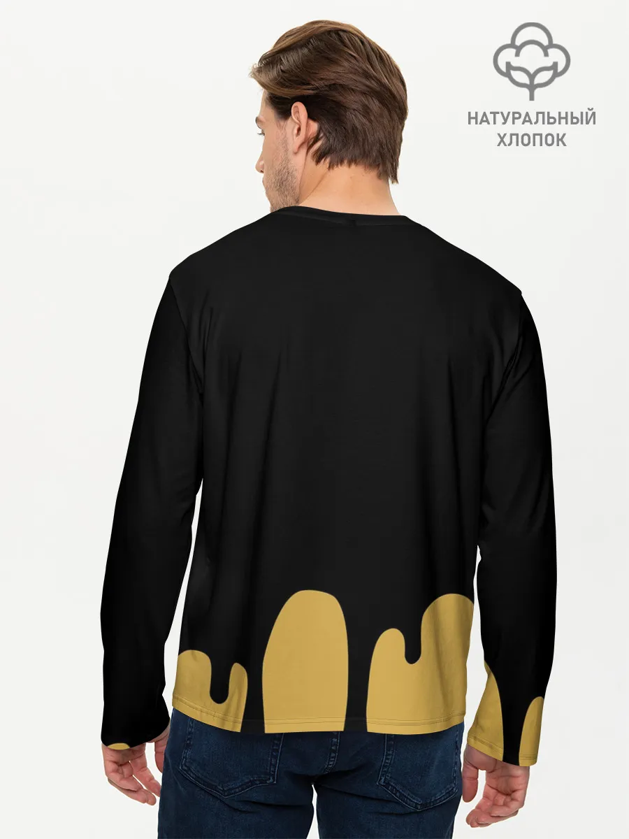 Мужской лонгслив базовый / Bendy And The Ink Machine