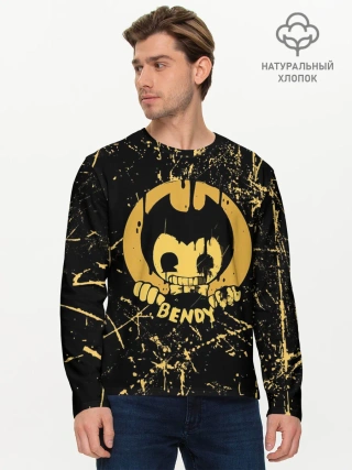 Мужской лонгслив базовый / Bendy And The Ink Machine