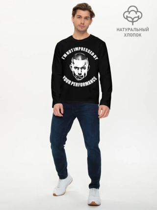 Мужской лонгслив базовый / Жорж Сен-Пьер