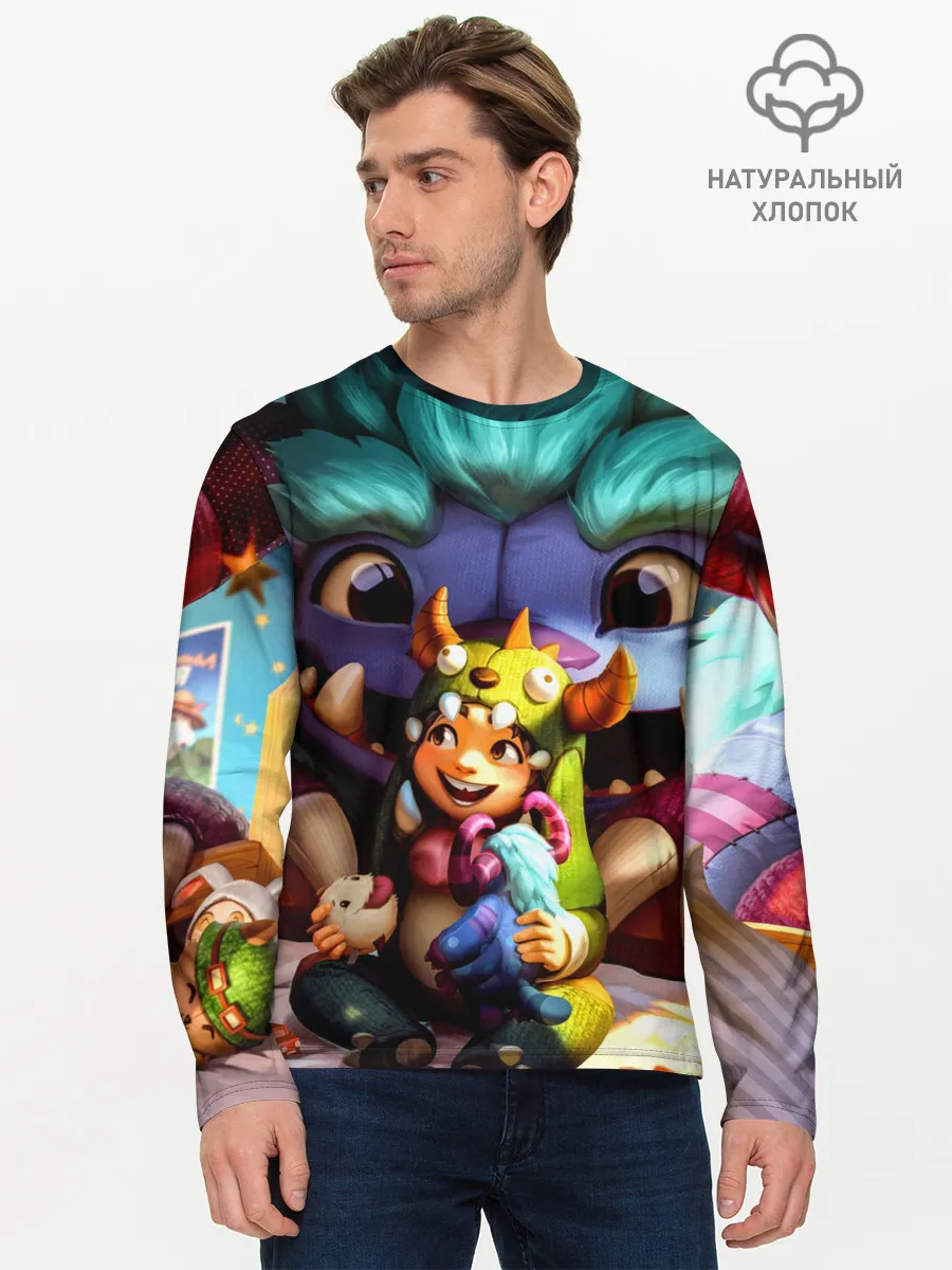 Мужской лонгслив базовый / Нуну и Виллумп