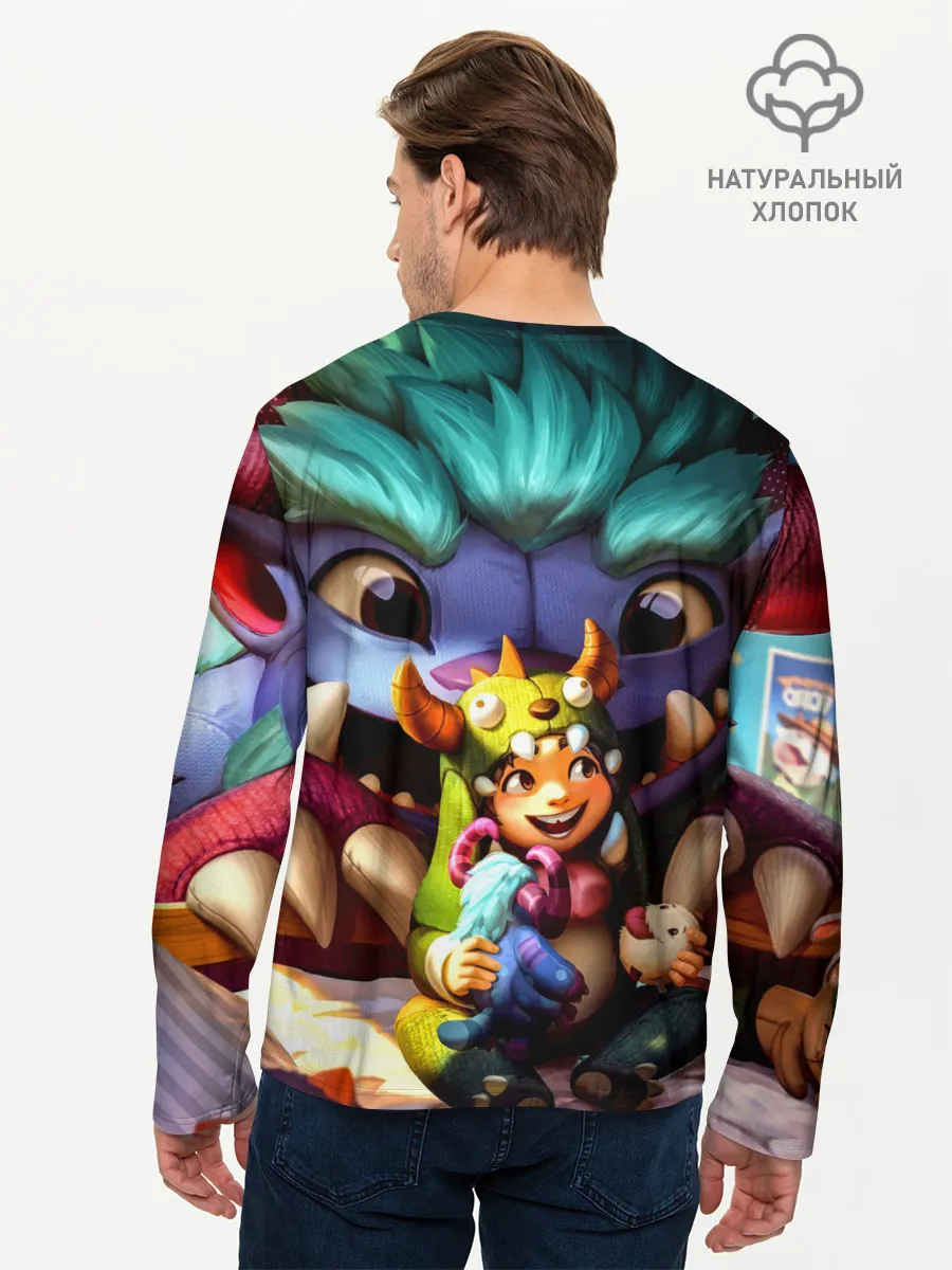 Мужской лонгслив базовый / Нуну и Виллумп