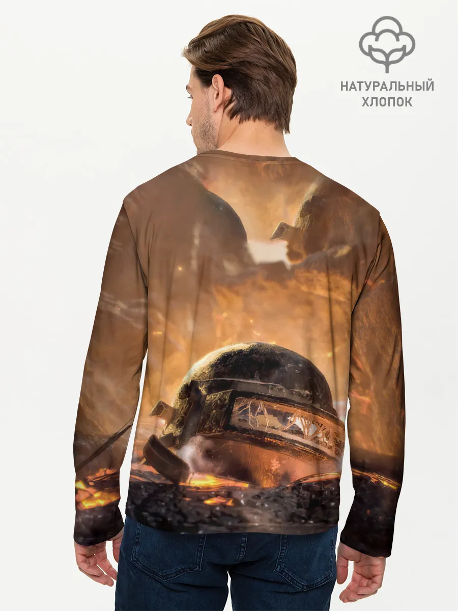 Мужской лонгслив базовый / PlayerUnknowns Battlegrounds