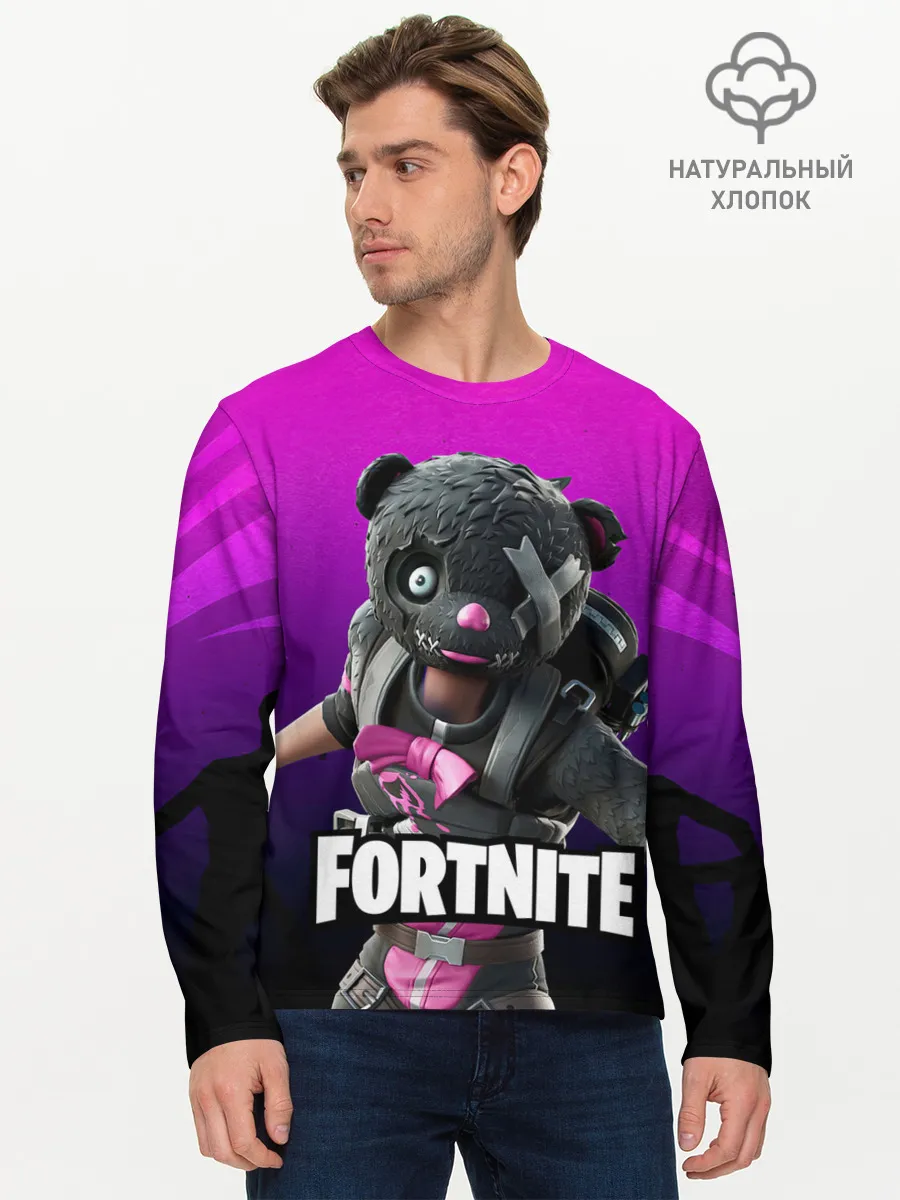 Мужской лонгслив базовый / Фортнайт