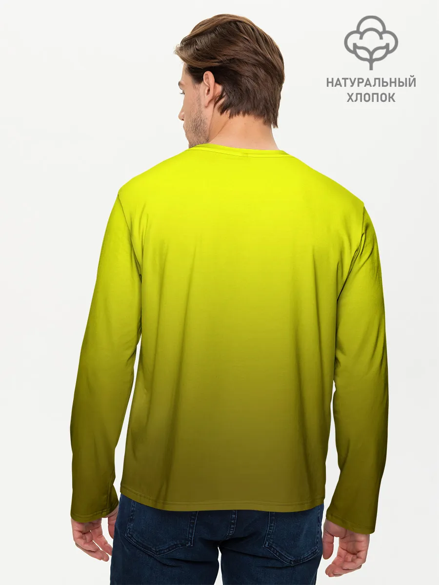 Мужской лонгслив базовый / утро доброе я нет