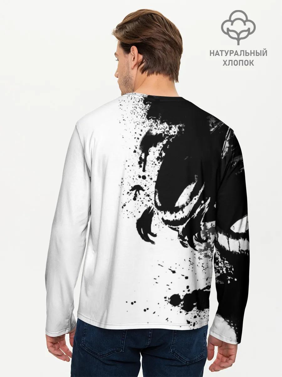 Мужской лонгслив базовый / Покемоны | Хонтер