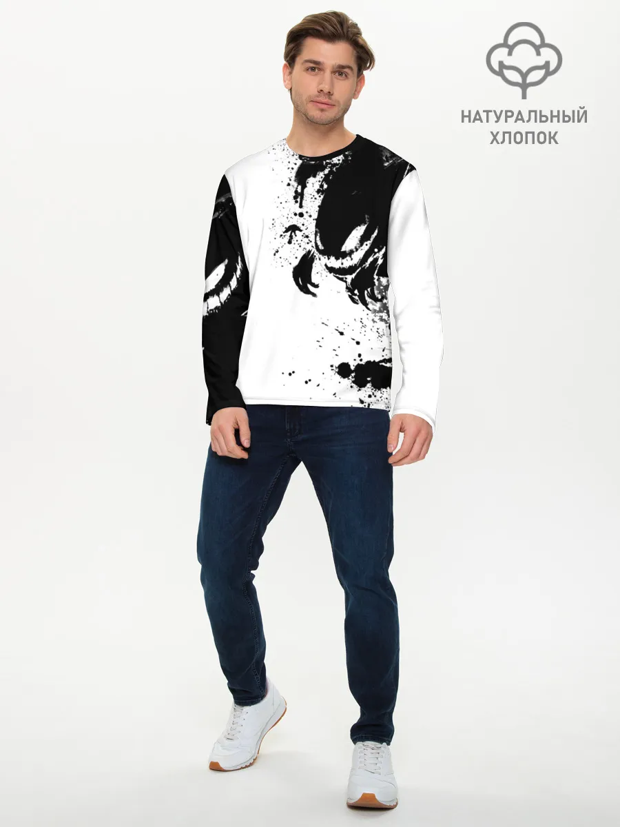 Мужской лонгслив базовый / Покемоны | Хонтер