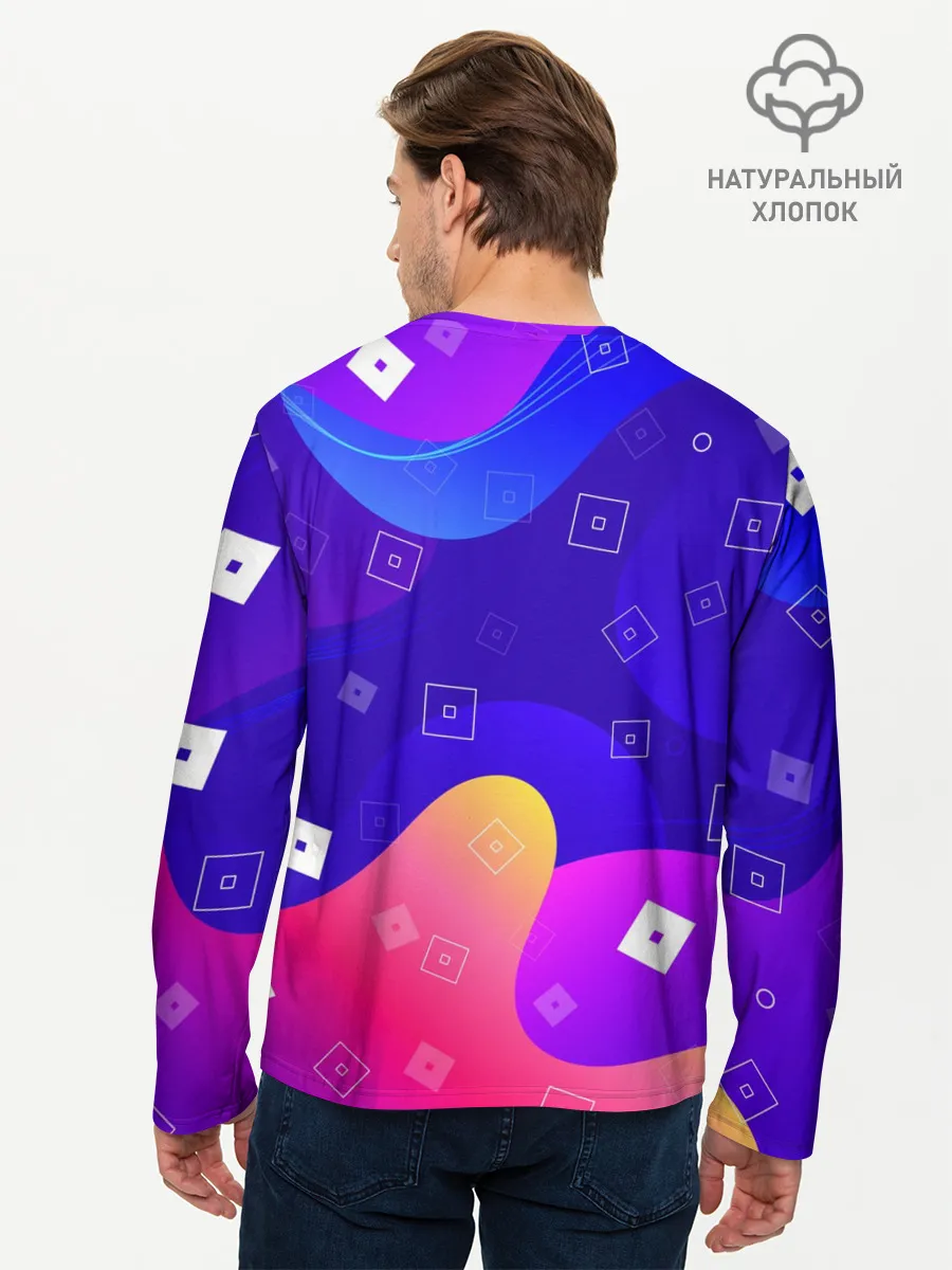 Мужской лонгслив базовый / ROBLOX