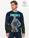 Мужской лонгслив базовый / Fortnite Skull Trooper