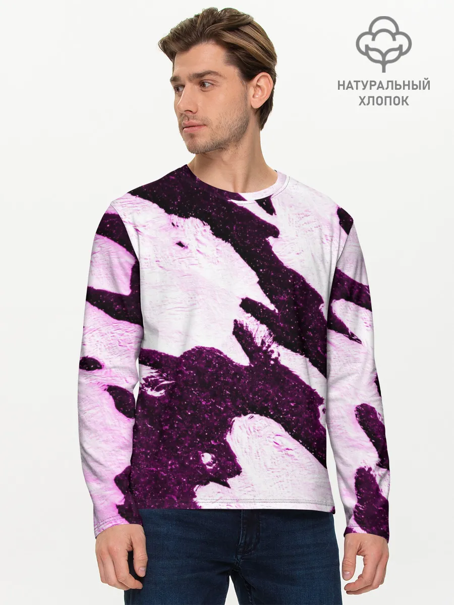 Мужской лонгслив базовый / Shine