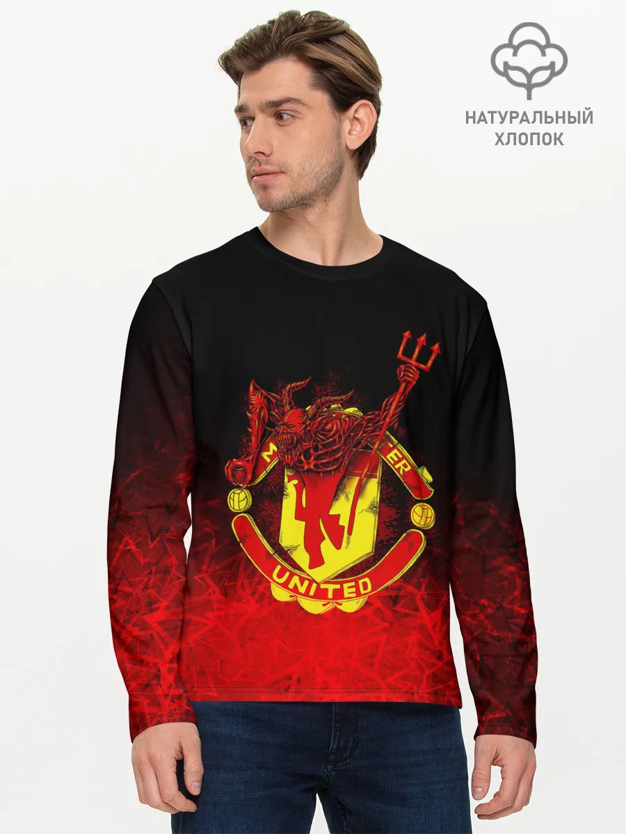 Мужской лонгслив базовый / MANCHESTER UNITED