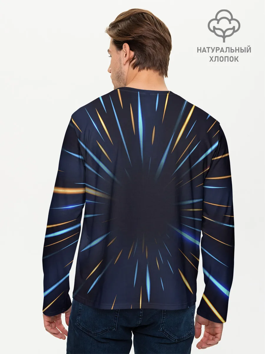 Мужской лонгслив базовый / SONIC.