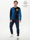 Мужской лонгслив базовый / FC Barcelona / ФК Барселона.