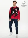 Мужской лонгслив базовый / BAYERN MUNCHEN / БАВАРИЯ.