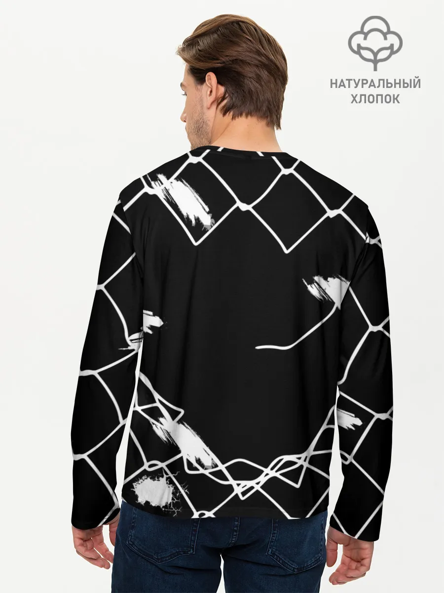 Мужской лонгслив базовый / Pyrokinesis.