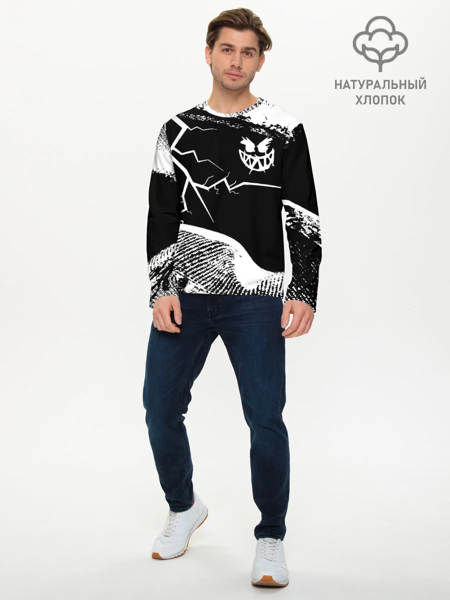 Мужской лонгслив базовый / Pyrokinesis.