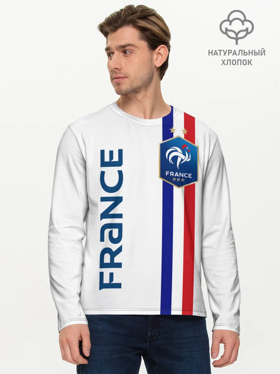 Мужской лонгслив базовый / СБОРНАЯ ФРАНЦИЯ