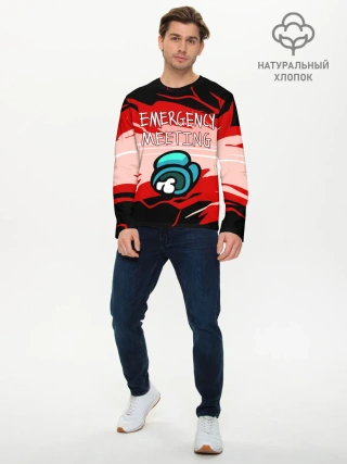 Мужской лонгслив базовый / AMONG US