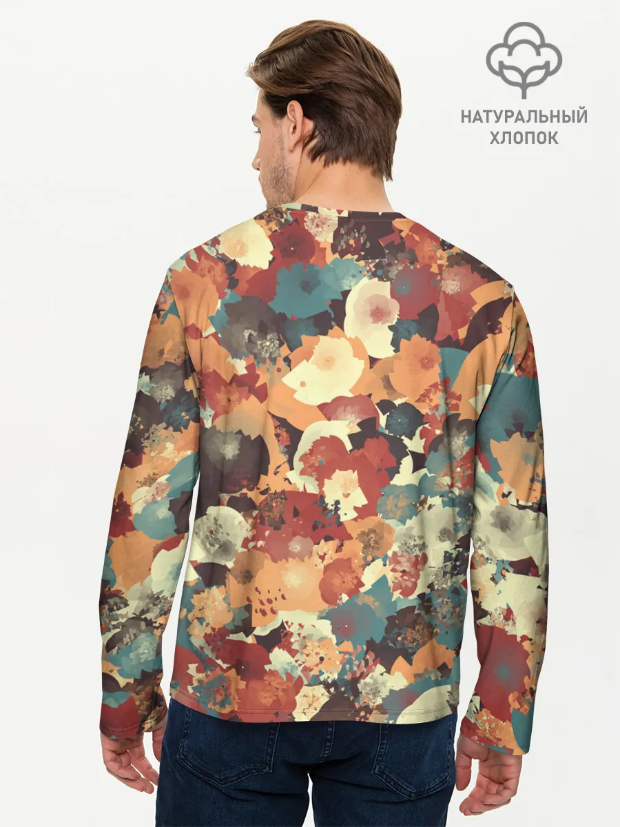 Мужской лонгслив базовый / Осенние цвета