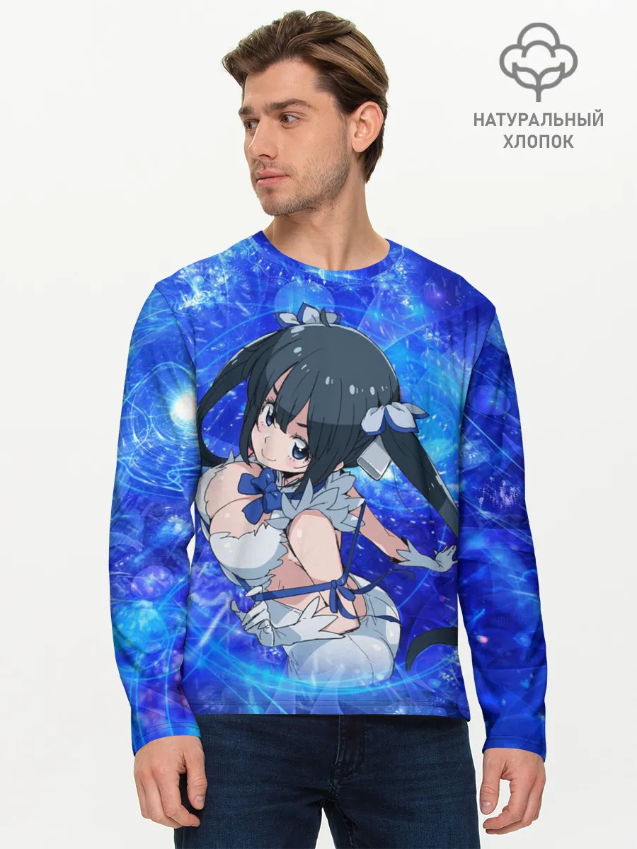 Мужской лонгслив базовый / Гестия