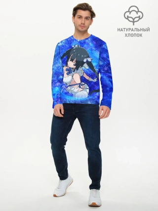 Мужской лонгслив базовый / Гестия